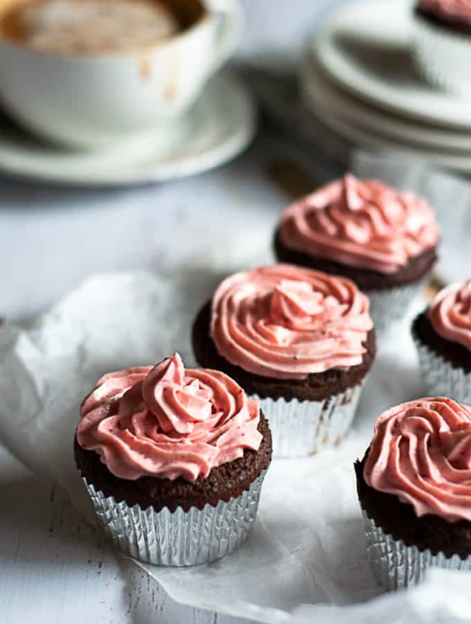 Healthy sugar free flourless chocolate cake.